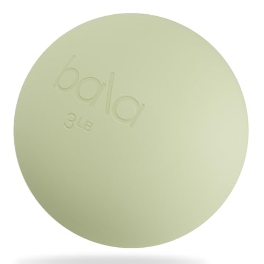 Pilates Toning Ball - Power Ball, Weighted Toning Exercise Ball