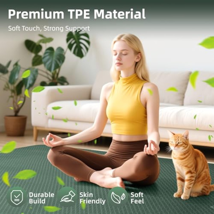 Extra Large Yoga Mat 72x48 or  - Pilates Yoga Or incelemesi ve fiyatı