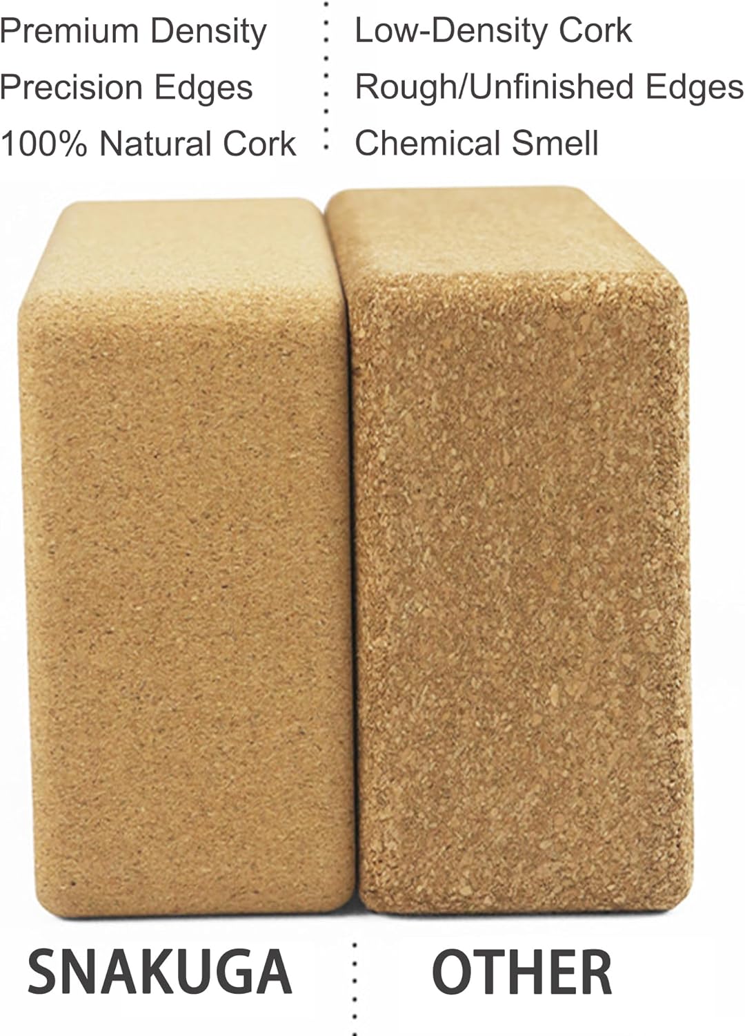 Cork Yoga Block 2 Pack for Pil - Pilates Yoga Or incelemesi ve fiyatı