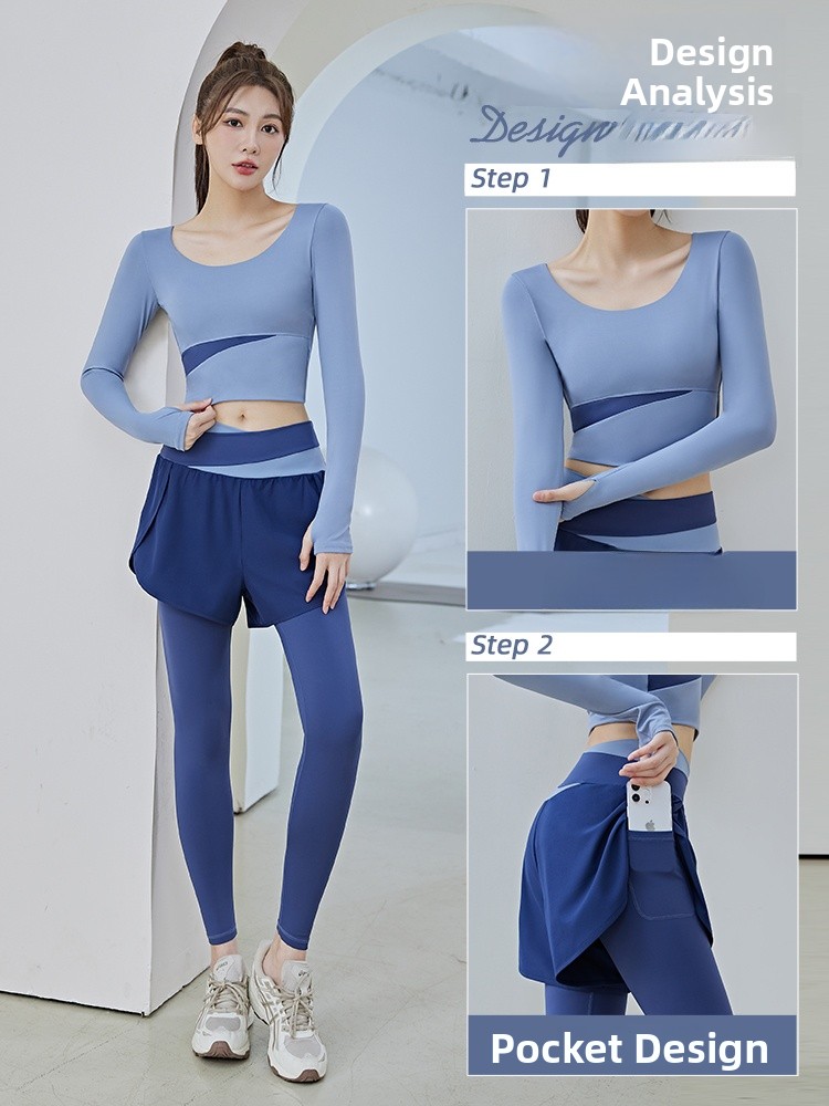 Mint Peach Color Block Yoga Fi - Pilates Yoga Morning incelemesi ve fiyatı