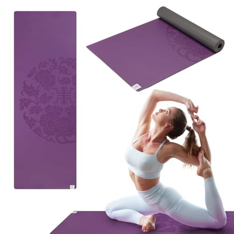 Dry-Grip Yoga Mat - 5mm Thick  - Pilates Yoga Or incelemesi ve fiyatı