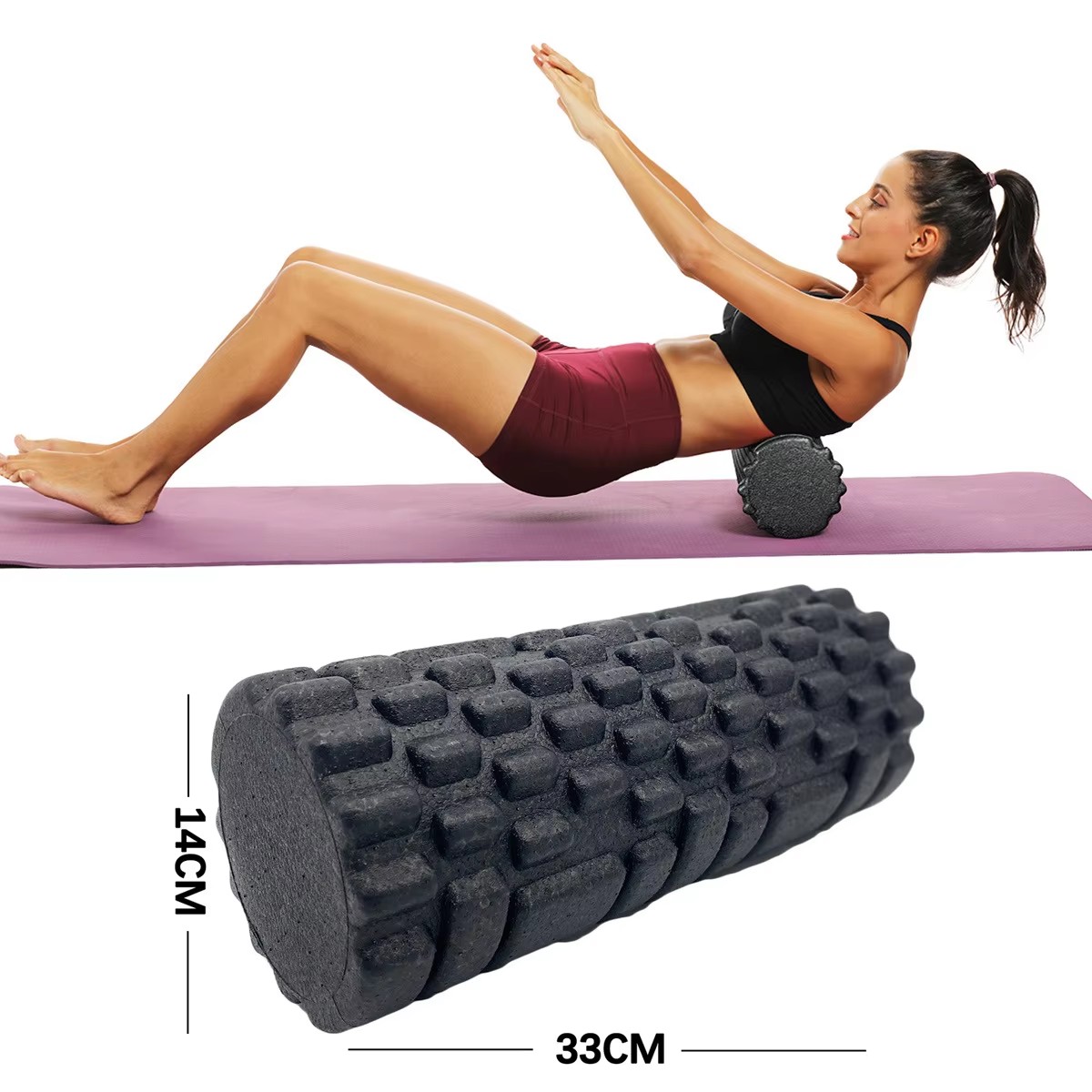 30/33cm Fitness Foam Roller Yo - Pilates Yoga Shoes incelemesi ve fiyatı