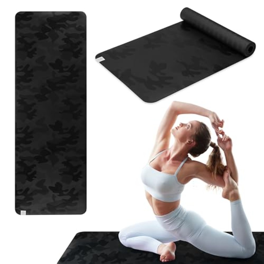 Dry-Grip Yoga Mat - 5mm Thick  - Pilates Yoga Or incelemesi ve fiyatı
