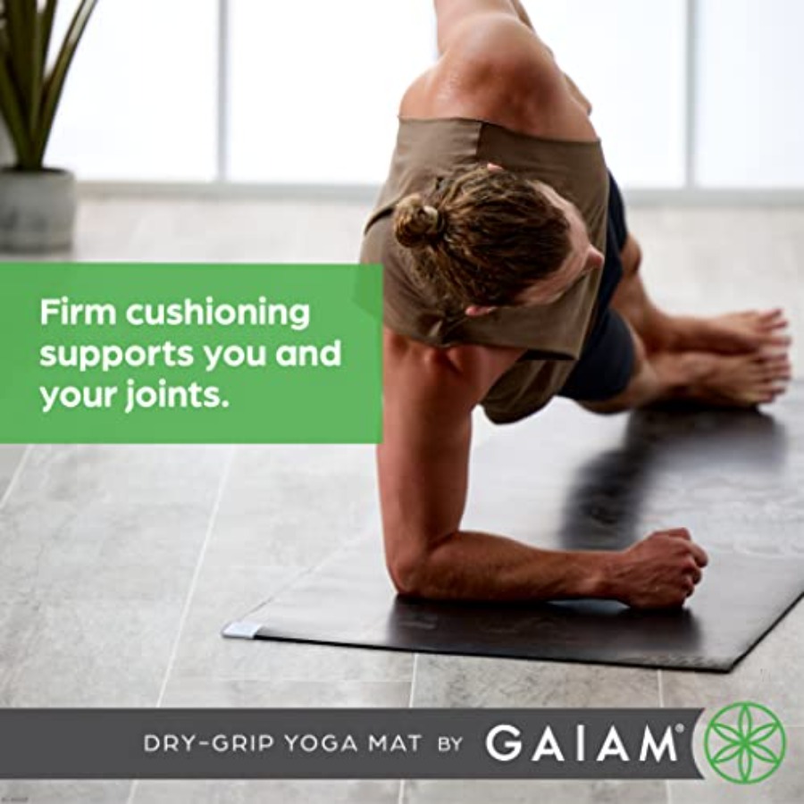 Dry-Grip Yoga Mat - 5mm Thick  - Pilates Yoga Or incelemesi ve fiyatı